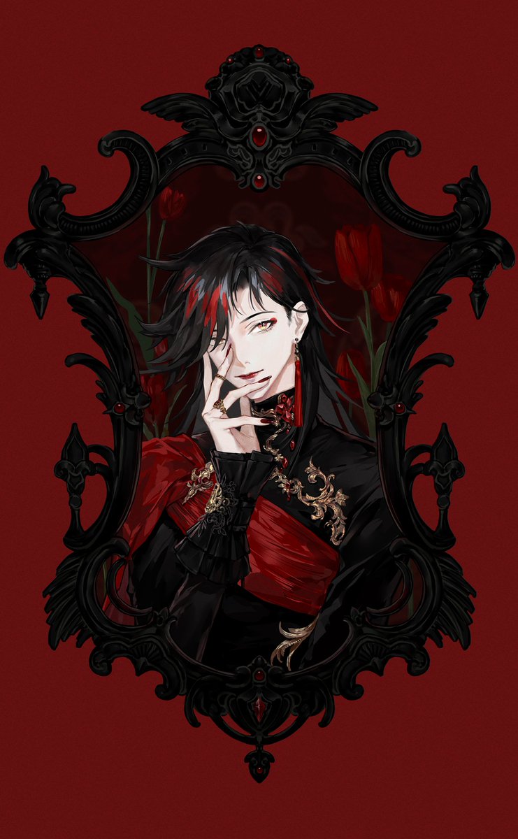 LXM8215's tweet photo. #VoxAkuma #Akurylic #AkThumbA 推特这个滤镜还蛮好看哦  框框系列四张画完！ https://t.co/cbjXBploc9