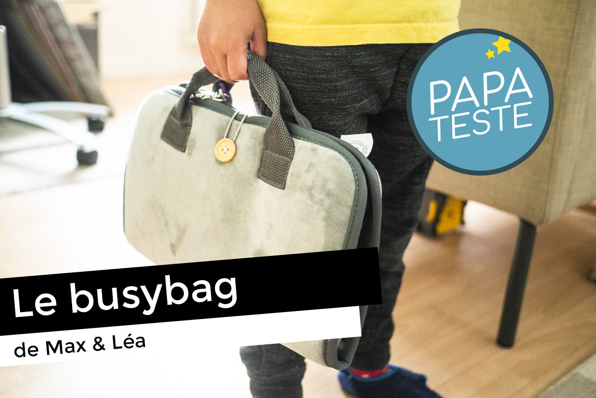 papateste's tweet photo. A la recherche d'une activité d'apprentissage à emporter partout ? 

Pourquoi pas le Busybag de Max &amp; Léa 👜 pour se familiariser avec les différents types de fermetures ! Le test ici 👇🏾

https://t.co/IeMxnj9Jp7 https://t.co/mYQWMxyr9Q
