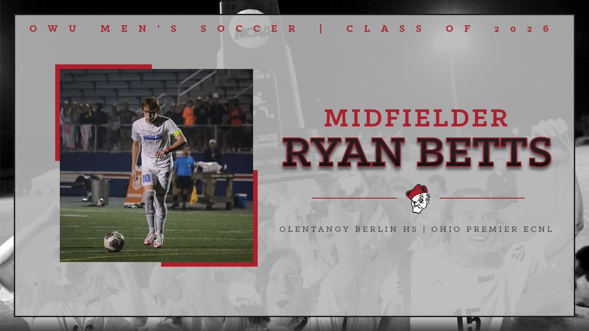 Next up in our Class of 2026 is Ryan Betts!

Ryan is right down the street from us, attending Olentangy Berlin HS where he was an All-State player.  Ryan also plays club for Ohio Premier ECNL.

Welcome to the family Ryan!