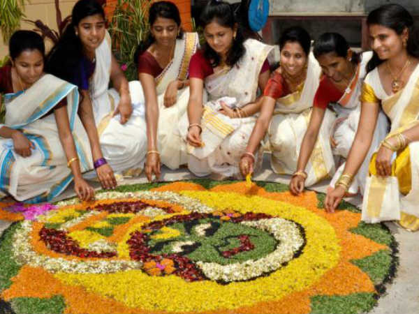 When you step into a household during Onam, the very first thing you'll see is a beautiful Pookalam! This colorful and vibrant collage is made with flowers of different colors, arranged in courtyards or on the floor of large rooms. It's truly a sight to behold!  #NFTCommunity