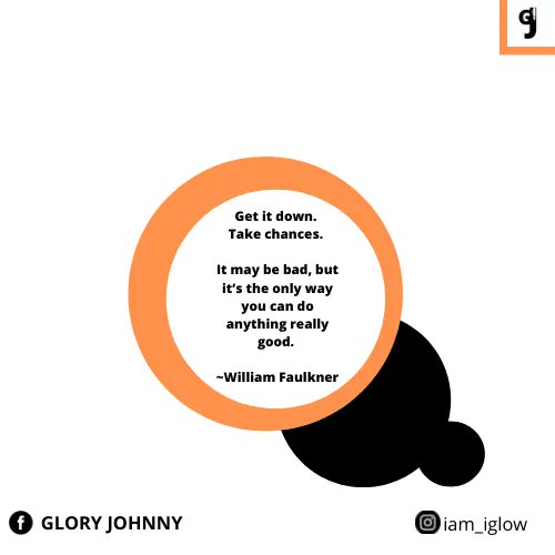 Digital_iglow's tweet photo. The journey may get really rough at some point, but the feeling of getting it done in the end can never be compared to any other.
Dear writer, keep digging.
Keep pushing.
Keep writing
Your breaking point is closer than you know.
#gloryjohnny
#dearwriter
#wednesdaypush https://t.co/84PAudAHiX