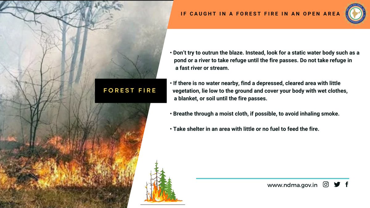 #ForestFire: If Caught In A Forest Fire In An Open Area https://t.co/ZEoSl94LMQ