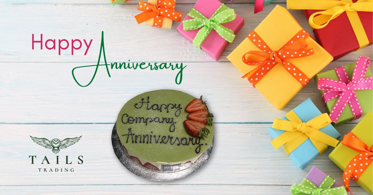 Tails_Trading's tweet photo. Happy Company Anniversary! Cheers to the future achievements and past glories! 

https://t.co/6XBD3g6ZR9

May this journey of corporate success continue even in the coming years.

#happy #company #anniversary #celebration https://t.co/aEK8kXuwGk