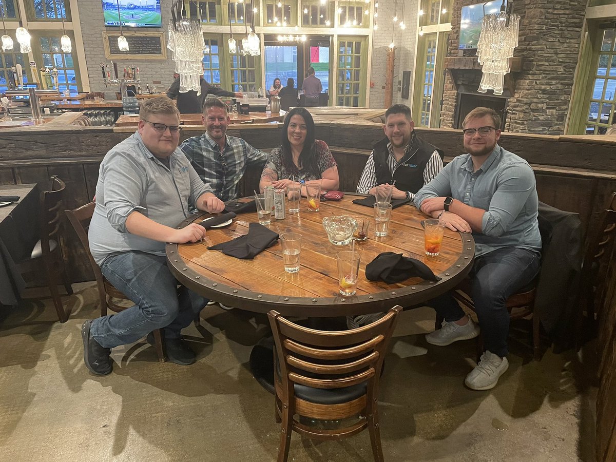 Rjbever's tweet photo. Great day of visits with @ProTechTia followed by a nice dinner with the team! Thank you for the support and partnership!! #LifeAtPrime https://t.co/JF5Btmra4G