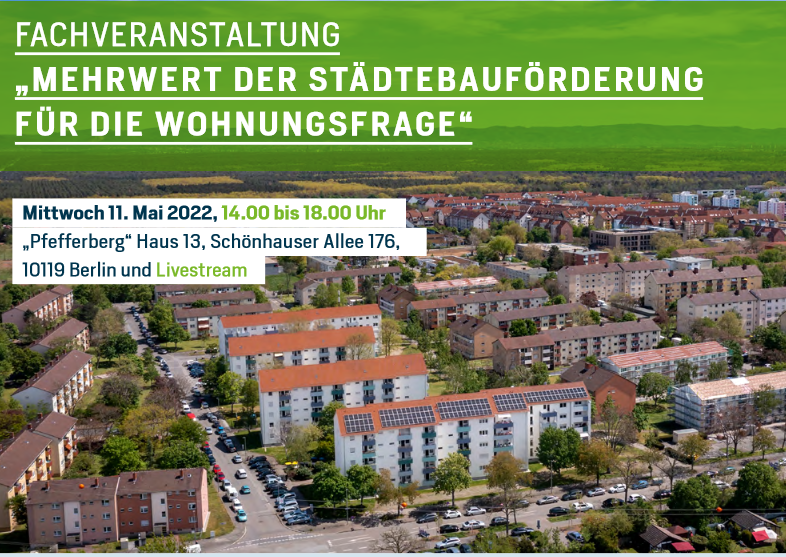 DV_Stadt's tweet photo. Die #Städtebauförderung schafft im Föderalismus individuelle Lösungen für unterschiedliche Regionen, sagte @klara_geywitz bei unserer Fachtagung heute. Mit ihr ließen sich hochwertiger #Wohnraum &amp; ein lebenswertes #Wohnumfeld schaffen. Zum #Livestream: https://t.co/M1v8zfyIGi https://t.co/QdAcTxqR5I