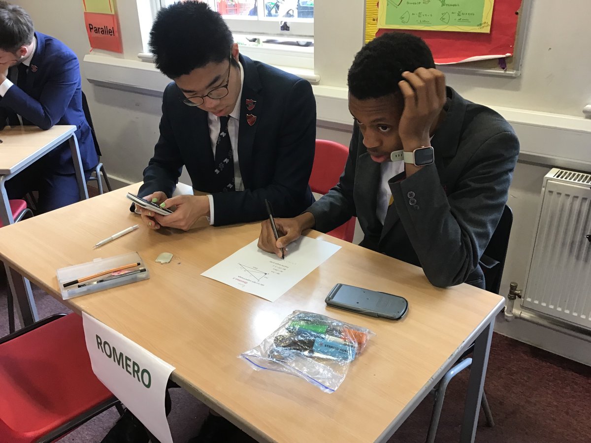 newhallmaths's tweet photo. The Senior Maths House Competition took place this lunchtime.   Congratulations to Miki House for the win (and to our markers)! #BSiL #maths #housecompetition https://t.co/XM0zEaPyCp