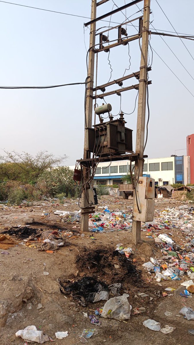 Trash mess in industrial area phase 2 behind times of india creating fires everyday please take action asap @SwachhPanchkula <a href="/DC_PANCHKULA/">Deputy Commissioner, Panchkula</a>