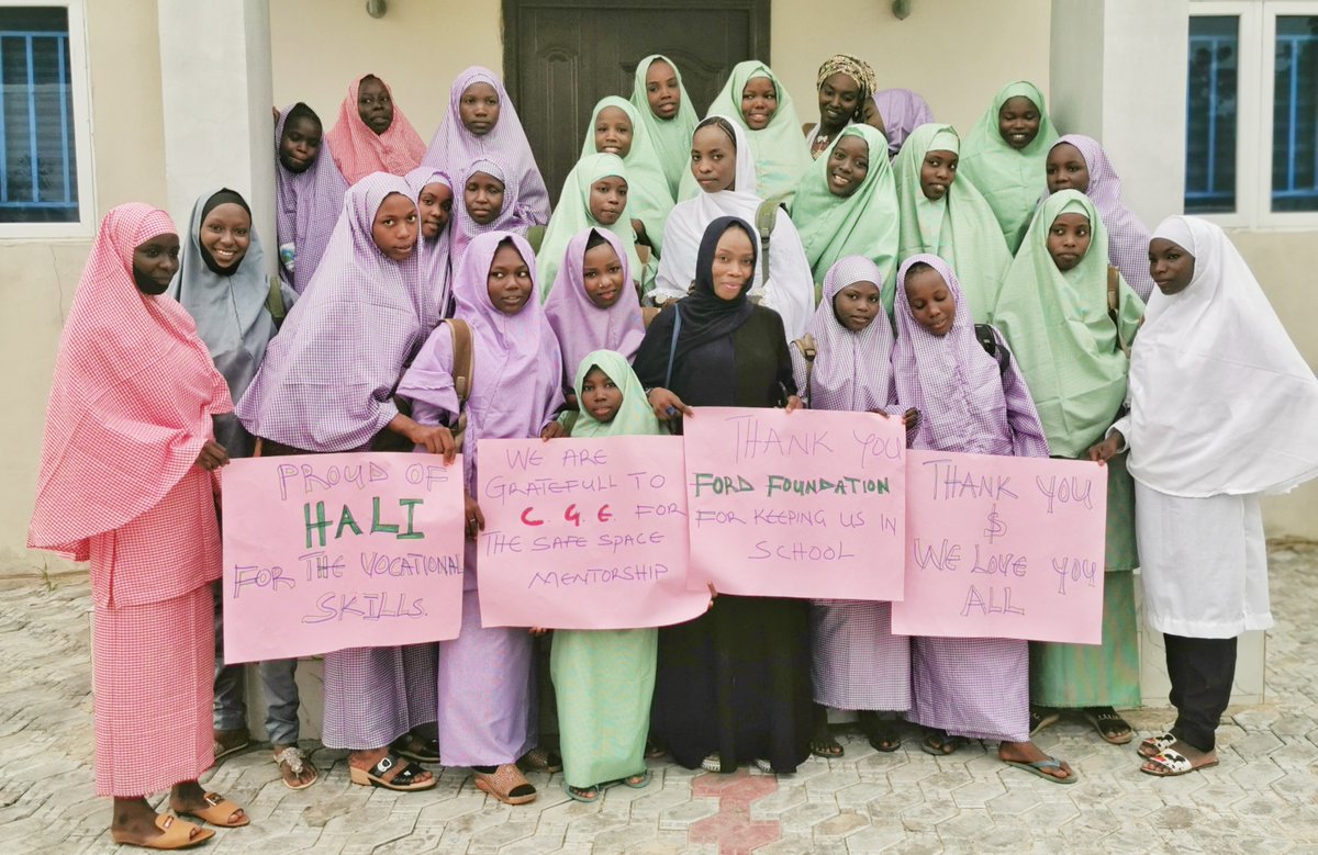 HallmarkLead's tweet image. Pathways to choice project, Delaying the age of marriage through education and vocational training @FordFoundation @AbbakarAskira @EiEWG_NGA