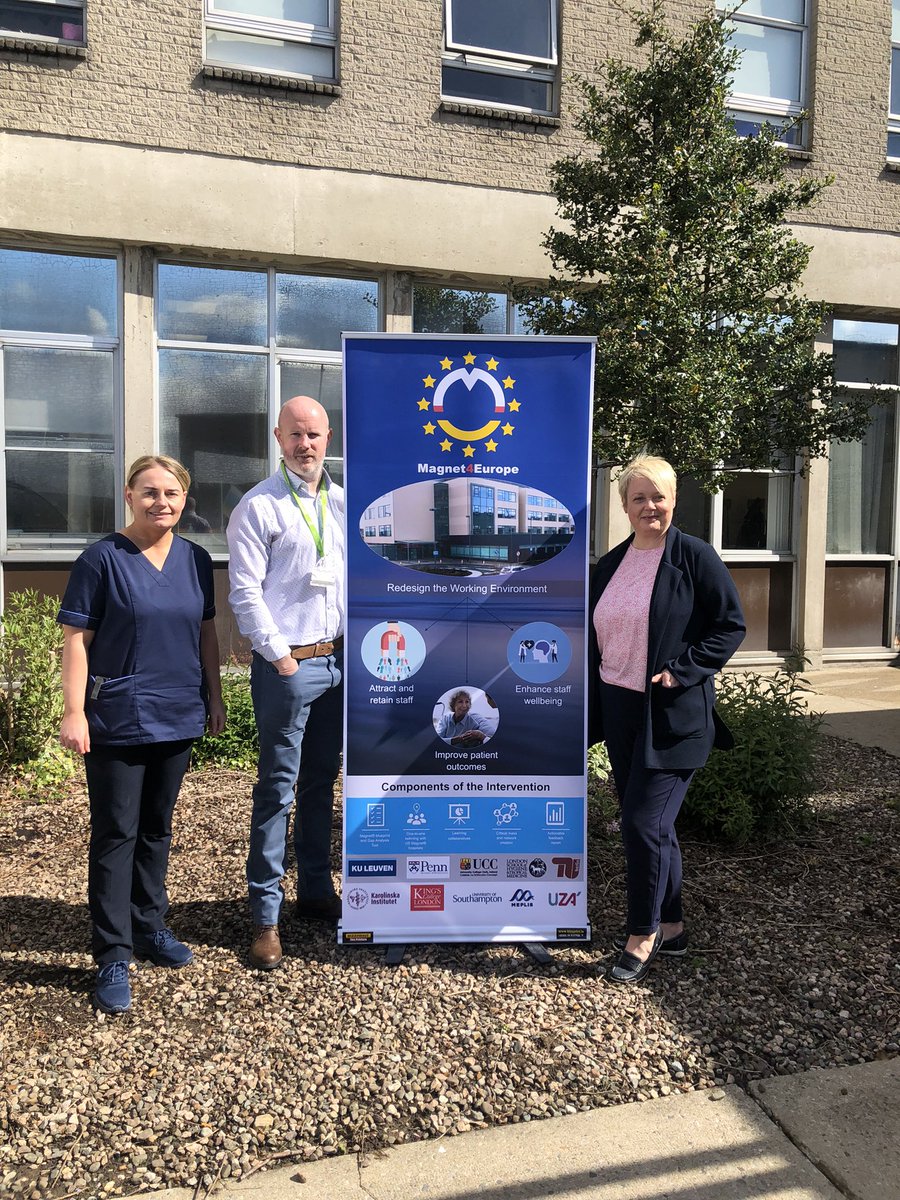 Magnet Champions at #LUH, launching Magnet 🧲 Survey in tandem with International Nurses Day 12th May 12-3pm outside the canteen. Pop by and complete a survey