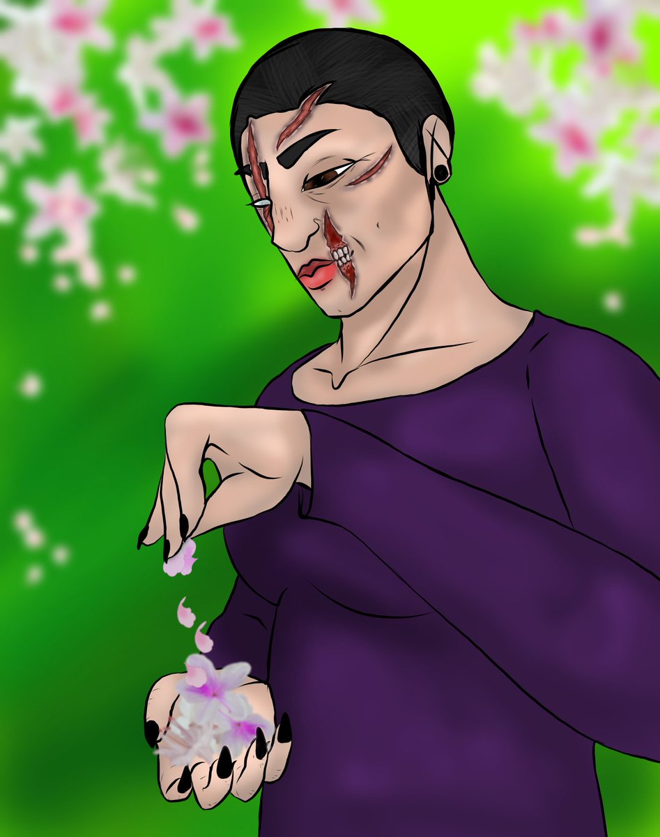 MossBall9's tweet photo. A battered soldier takes a stroll through a flower grotto

This is my character Tank, she's an Overwatch Oc, a veteran and a vigilante after the fall #overwatch #overwatchoc #characterdesign #art https://t.co/CnUgI4DAt1