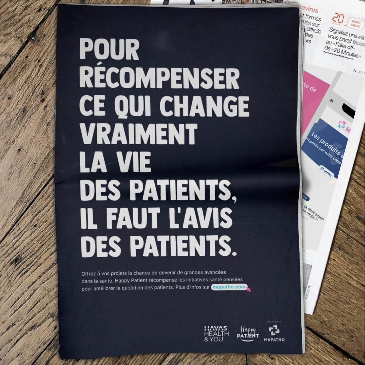 Et si on honorait les initiatives qui nous rendent, nous patient, plus heureux au quotidien ? 

Nous nous sommes associé à <a href="/HavasHealthFr/">Havas Health & You France</a> pour cette 2eme édition du Prix Happy Patient ✨

C’est ici pour candidater : mapatho.com/prix-happy-pat…