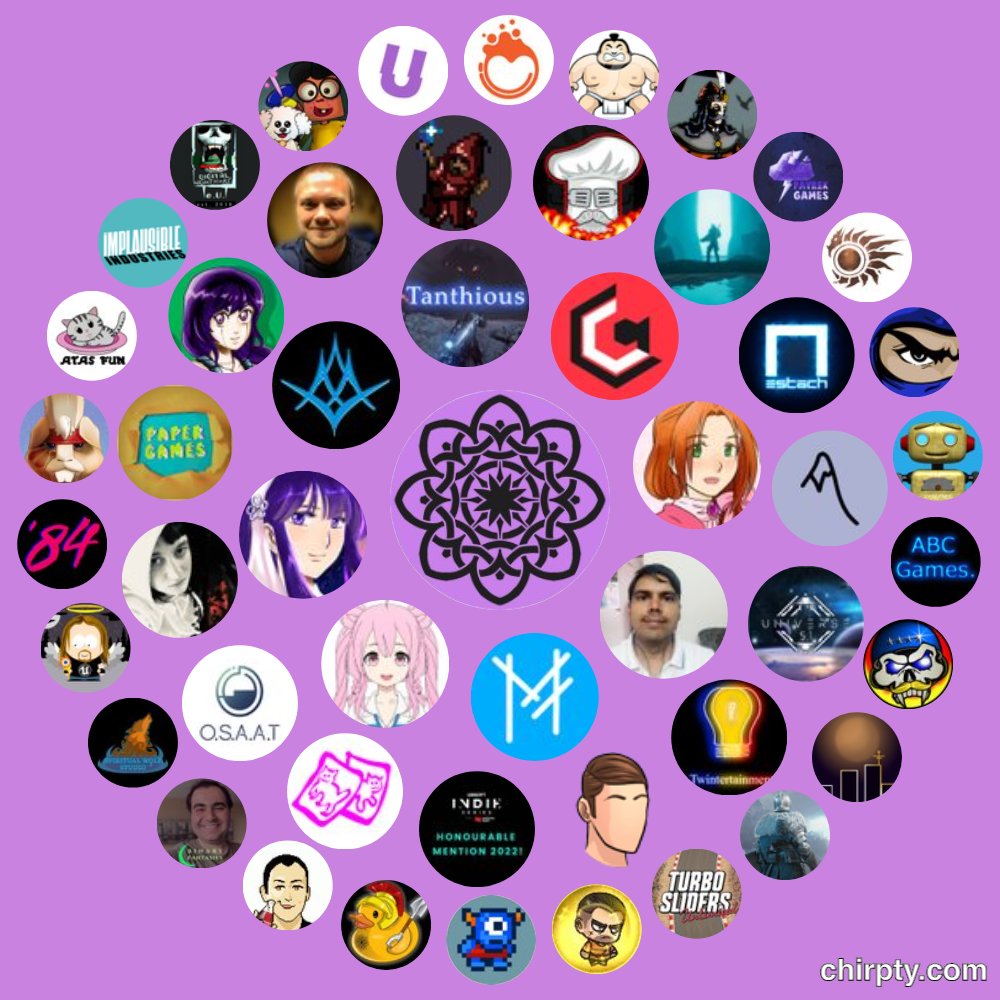 Happy #FollowFriday ⚔️
#IndieLegion | #indiegames

🔽Drop Your Chirpty Circle🔽
1--Go to Chirptycom ⤵️
2--@ Tag your top ⤵️

Do You See Yourself? 👀
💛💚💙💜❤️🧡
<a href="/_THELASTSECRET_/">Play our visual novels! 💕</a> 
<a href="/MarsTouchStudio/">Mars Touch Studio</a> 
<a href="/GyansGames/">Gyan's Games</a> 
<a href="/AltabeStudio/">Mayshing is on bluesky 🦋</a> 
<a href="/mayshing/">Mayshing_vt (Cilly Dreamer)🦋</a> 
<a href="/MooLanderGame/">Moo Lander</a> 
<a href="/Tanthious_/">Tanthious 🔥ARPG</a> 
<a href="/CarbyneGames/">Carbyne Games</a>