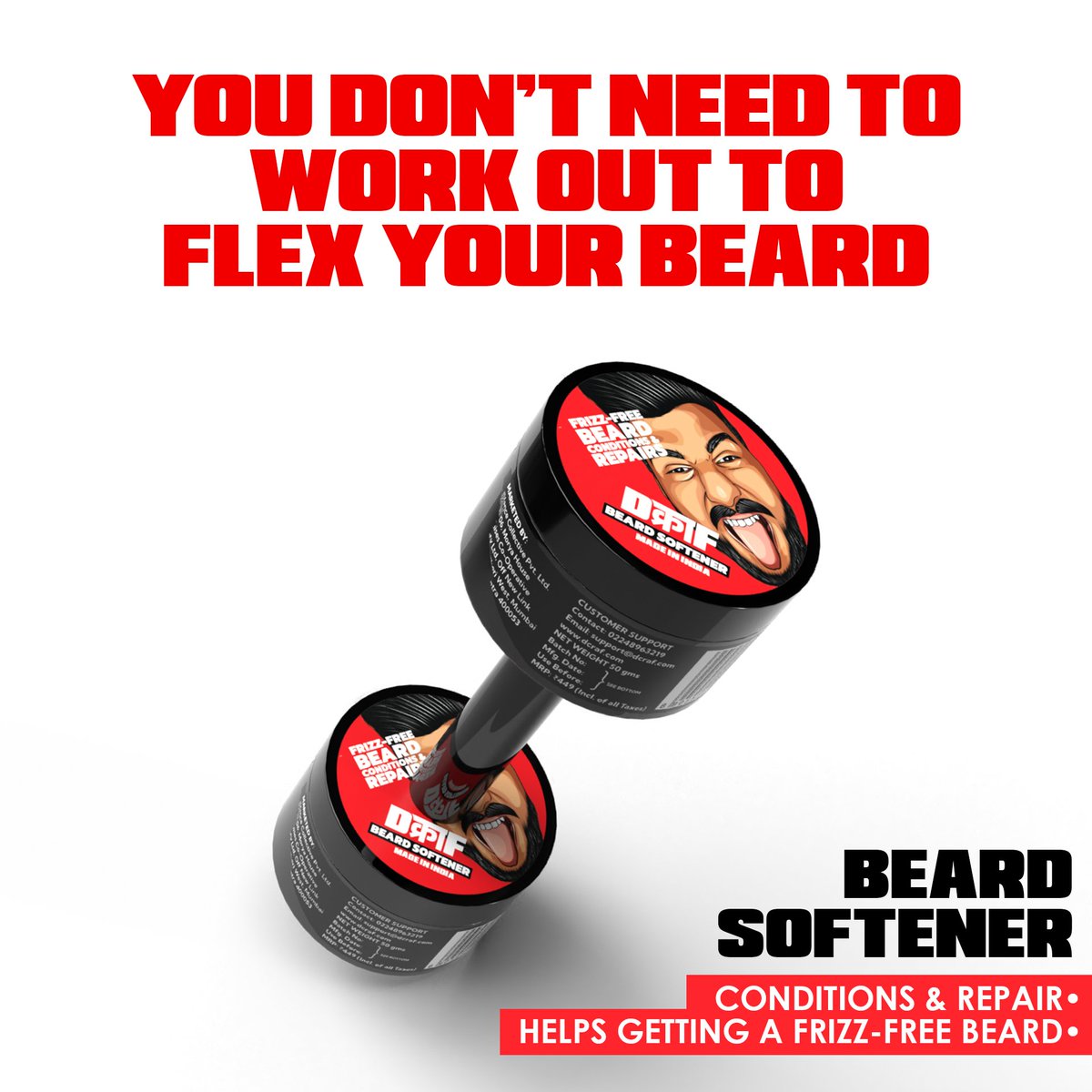 Dcraf_'s tweet photo. When it comes to your beard, we'll do the heavy lifting. 🏋🏼
#ItsThatSimple #DCRAF
Get it now at https://t.co/uVyV5ff95S https://t.co/8oSpnDILjZ