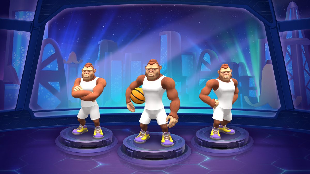 Thanks to your help, We've narrowed our stats screen down to just two designs. 

The feedback we got was that people wanted to see the kongs inside the stadium.🏟️

Do you prefer the Gold or Purple platforms❓

Vote in the poll below! ⬇️