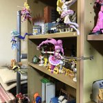 本棚の段を固定する穴とフィギュアーツのスタンドの軸がほぼ同じらしい…