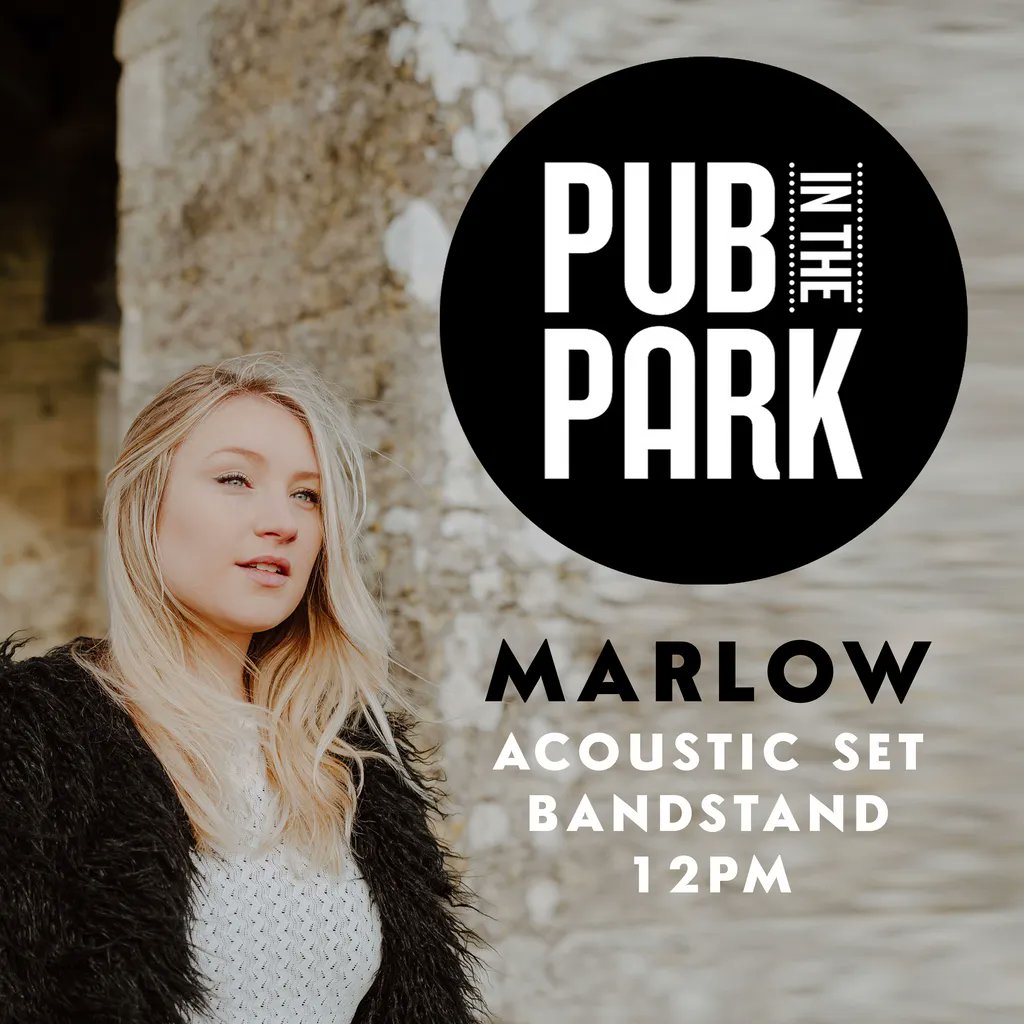 dollymavies's tweet photo. I am super excited to play @Pubinthepark_ in Marlow this Sunday! Find us on the Bandstand Stage for an acoustic set at 12! #Gig #GigDate #PubInThePark https://t.co/qNdDKP2rnm