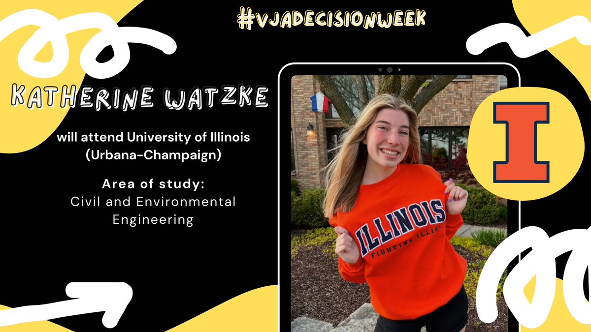 vjaguidance's tweet photo. #VJADecisionWeek The decisions are rolling in! These TBolts have #DECIDED We can't wait for you to bring your Thunder to the next level! @WatzkeKatherine @UofIllinois https://t.co/J1iR6AQVmA