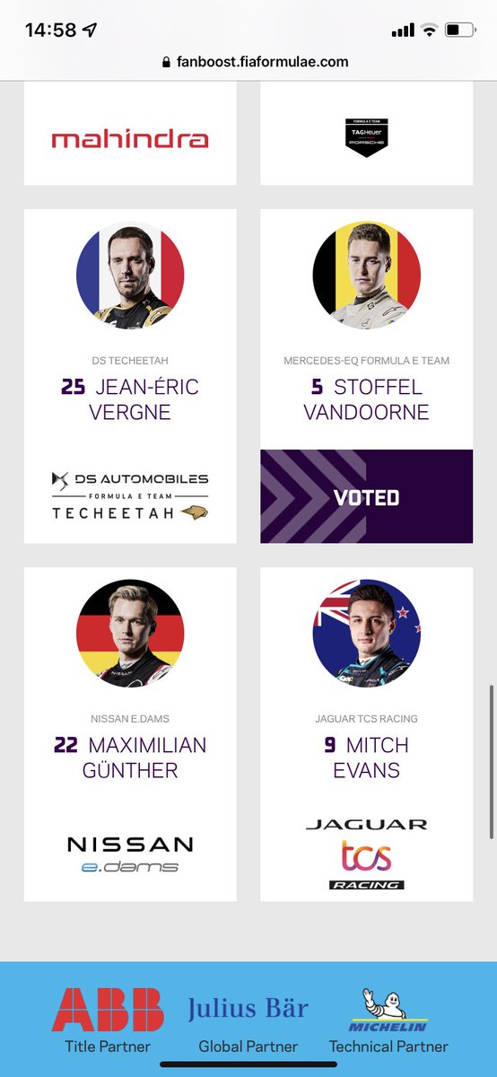 charlotteeww's tweet photo. It’s race week, which can only mean one thing: FANBOOST is open!
You know what to do 😎
#Vanboost https://t.co/UnL9tOtuAe