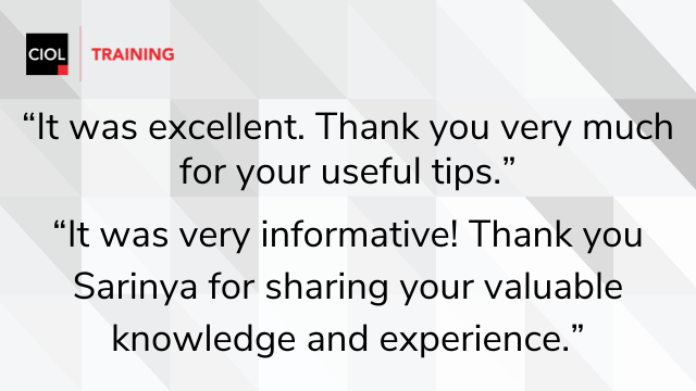 CIOL_Linguists's tweet photo. So many of you enjoyed Sarinya Wood's #webinar "Get paid on time and protect your cashflow"! If you're a CIOL #member who didn't get a chance to watch this webinar live, you can now watch the recording for FREE in our #webinarlibrary: https://t.co/MaXMNPeTAT https://t.co/PCbJiKGQxm