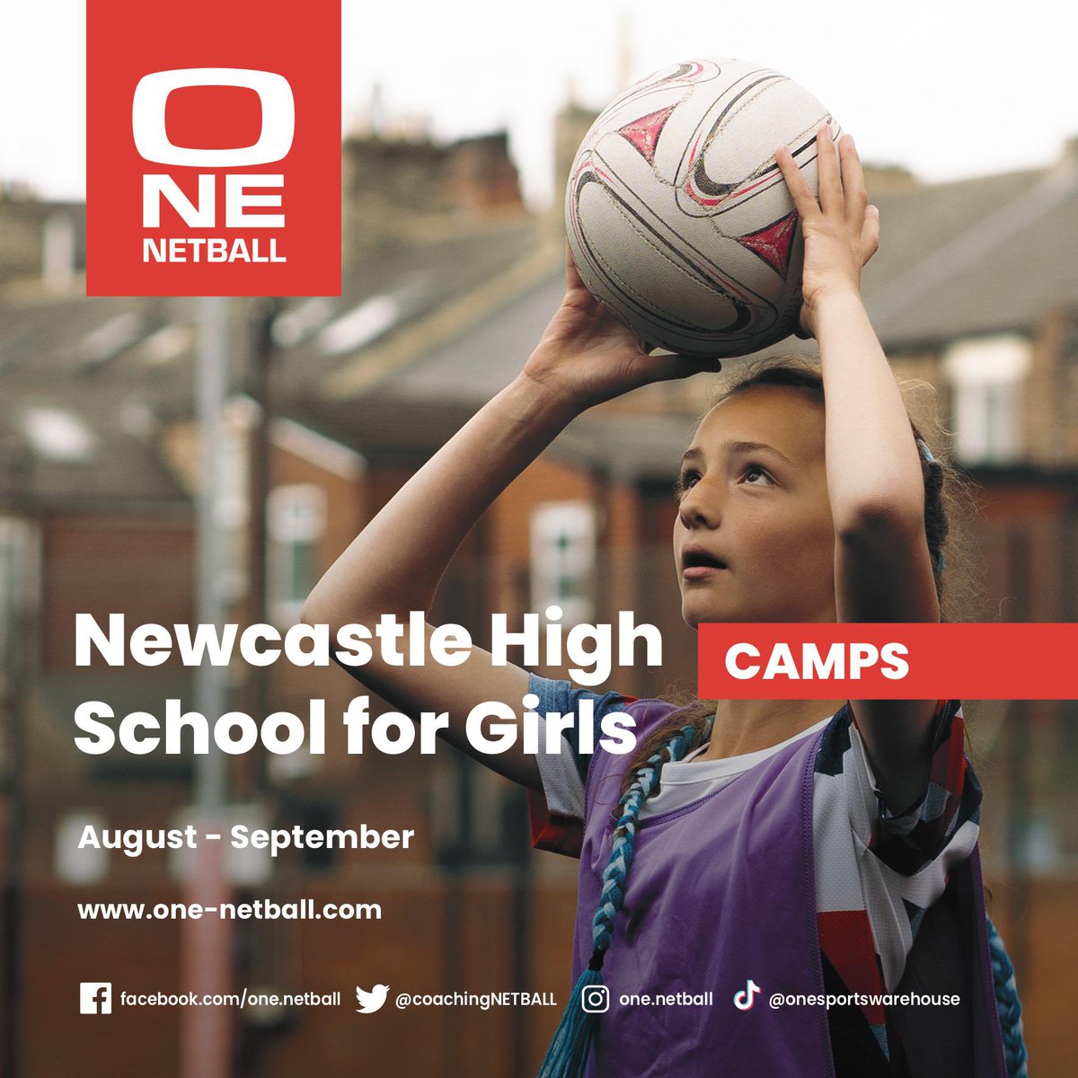 CoachingNETBALL's tweet image. 🌞 Summer netball camp dates are now live!

📍Newcastle High School For Girls
🗓Camp 1: 24-26 August 
      Camp 2: 30 August - 1 September
⏰ 9.30am-3.30pm
🔺 Ages 8-13
❗️ Book now

Use the link in our bio to book!