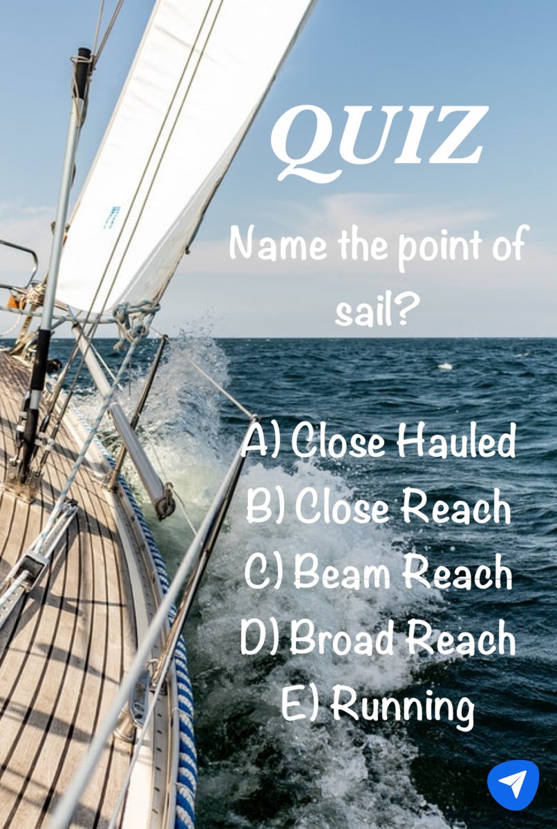 SailtimeNEFL's tweet photo. Name the point of sail? https://t.co/nFWgLJUqSz