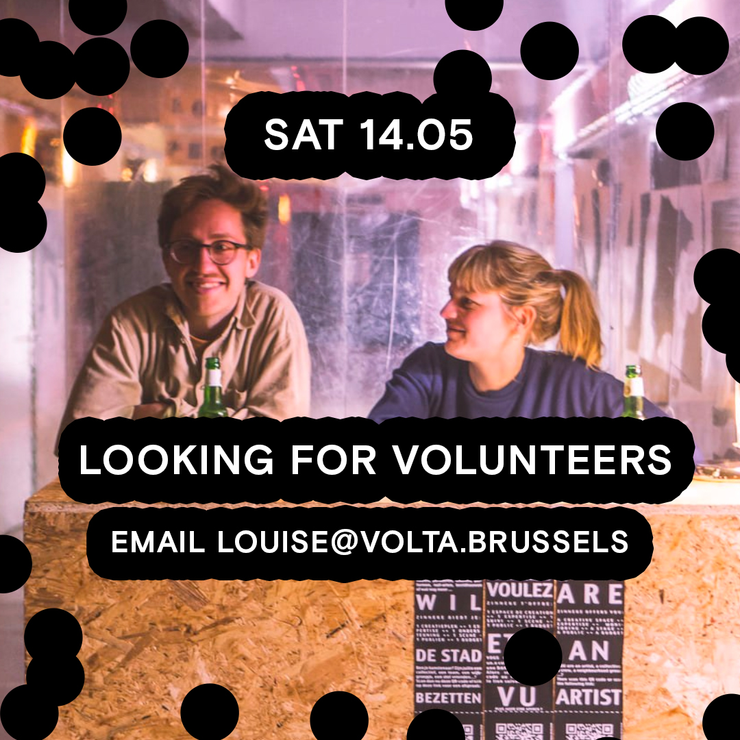 voltabxl's tweet photo. Passion for music and want to join us at our celebration? We're looking for volunteers to help us out at the 5 Year Anniversary. 
💌 email us at louise@volta.brussels 

➡️ https://t.co/MWpCjg0aXD https://t.co/xN9ZCpLd89