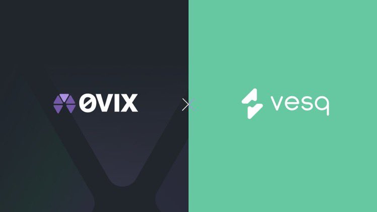 0xNarb's tweet photo. .@0vixProtocol has partnered with @VESQHQ!
#Vesq is a decentralized reserve currency protocol available on @0xPolygon.
$MATIC https://t.co/TgwhTivSLn