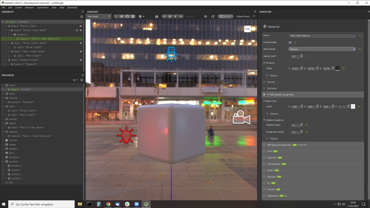 UX3DGpuSoftware's tweet photo. What's coming next with #Gestaltor?
We are currently improving the UI e.g. reworking the Hierarchy and the Resources widget. https://t.co/ArVqRvwqpz