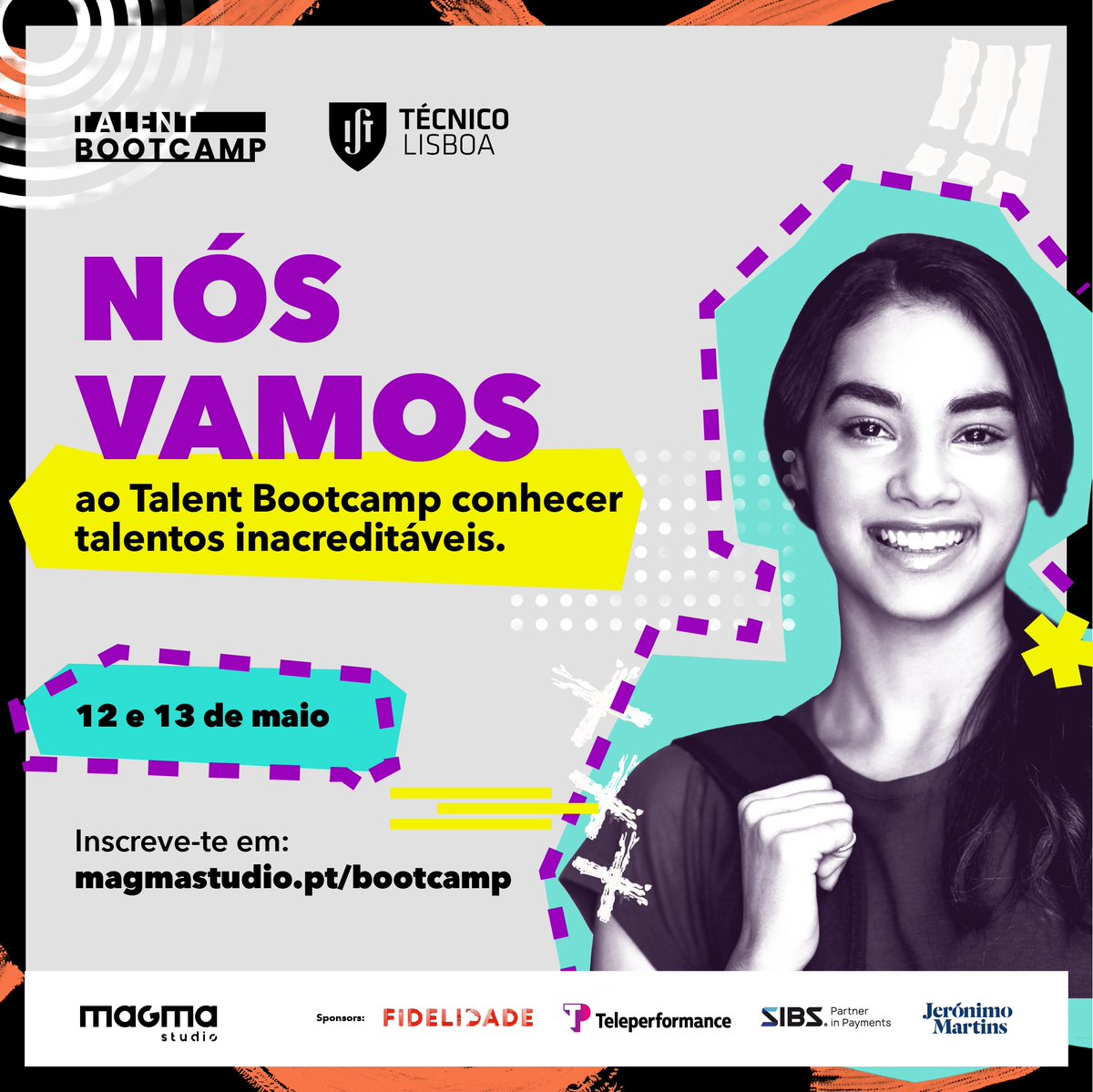 PDMFC's tweet photo. 🖖 NÓS VAMOS ao #TalentBootcamp #Online no @istecnico para conhecer mentes brilhantes!
👉 Queres saber mais sobre a @PDMFC e o #GrupoPDM? Então, junta-te a nós! https://t.co/GfX8f884Ba