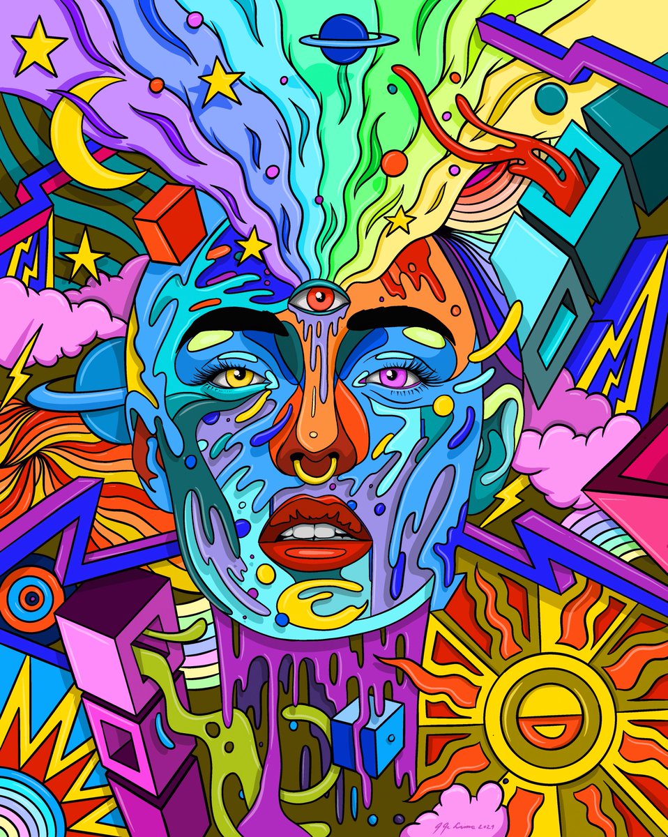 This space moves so fast i just realized, this piece is already over 1 year old. I'm so thankful for all of you who helped me get to where i am today. ☀️🪐⭐️🌙👁️

Much Love ♥️