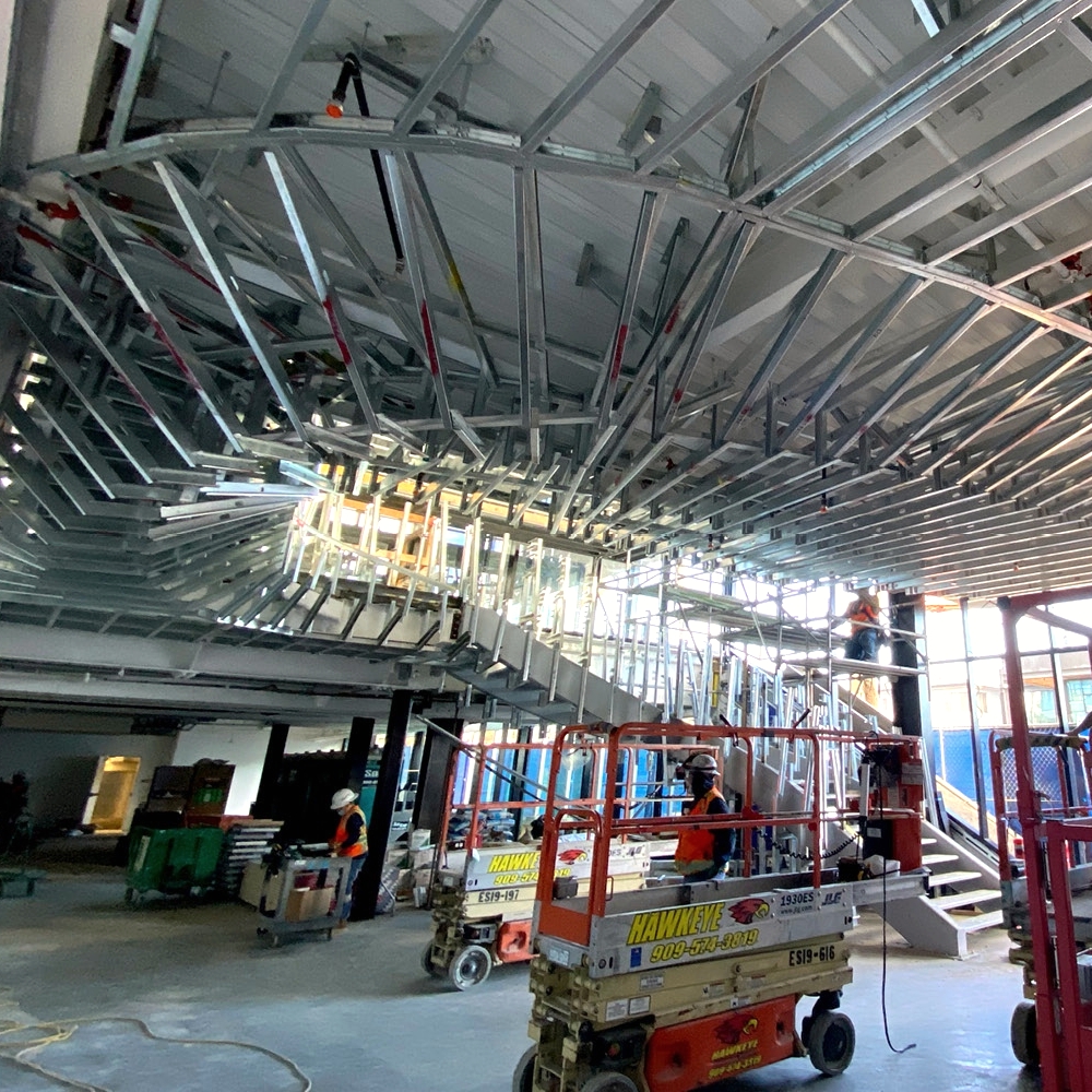 _STUD_IO_'s tweet photo. 10 prefabricated panels make up the curved ceiling assembly

#computationaldesign #computationalconstruction #construction #design #architecture #lightgaugesteel #steel #parametricarchitecture #parametricdesign #constructiondesign https://t.co/YgopYozq6e