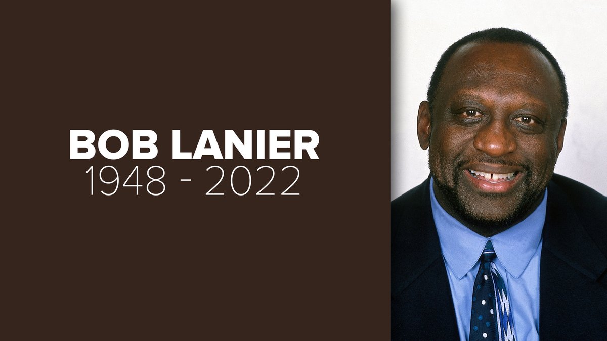 GoBonnies's tweet photo. Today, Bonnies everywhere mourn the passing of Bob Lanier. 

A legendary @BonniesMBB and #NBA star, Bob's contributions to @StBonaventure cannot be measured and he will forever be loved.

https://t.co/RknWe6krxh https://t.co/mPMdGyHkjZ