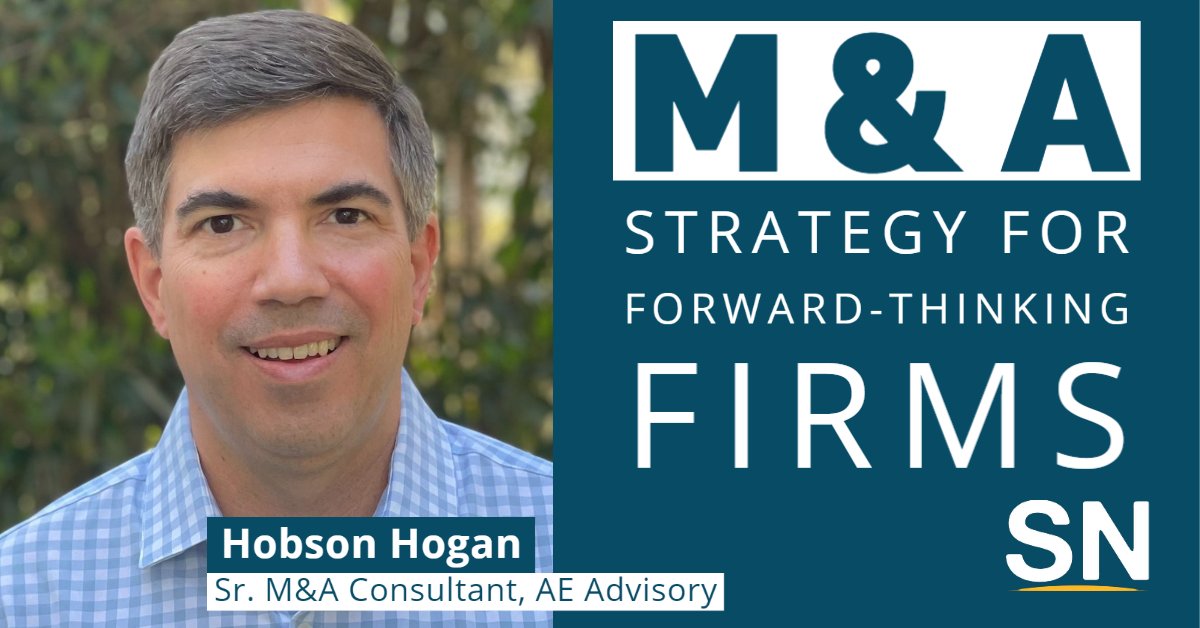 StambaughNess's tweet photo. #StambaughNess welcomes Hobson Hogan as Senior M&A Consultant with our AE advisory team. During his career, Hobson gained experience providing sell-side & buy-side advisory services to #architectural & #engineering firms.
https://t.co/cbV5AScBrq
#EmployeeSpotlight #AEIndustry https://t.co/gG68Abhb35