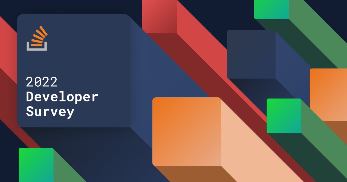 It's here! Our Developer Survey is officially open, and we want to hear from you! From how you began your coding journey to your favorite programming languages, we've got questions, and we know developers have answers! 

stackoverflow.blog/2022/05/11/sta…