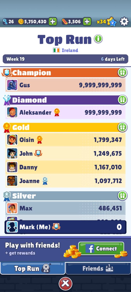MarkDingle9's tweet photo. @subwaysurfers Too many cheats https://t.co/xM8fwpVCnk
