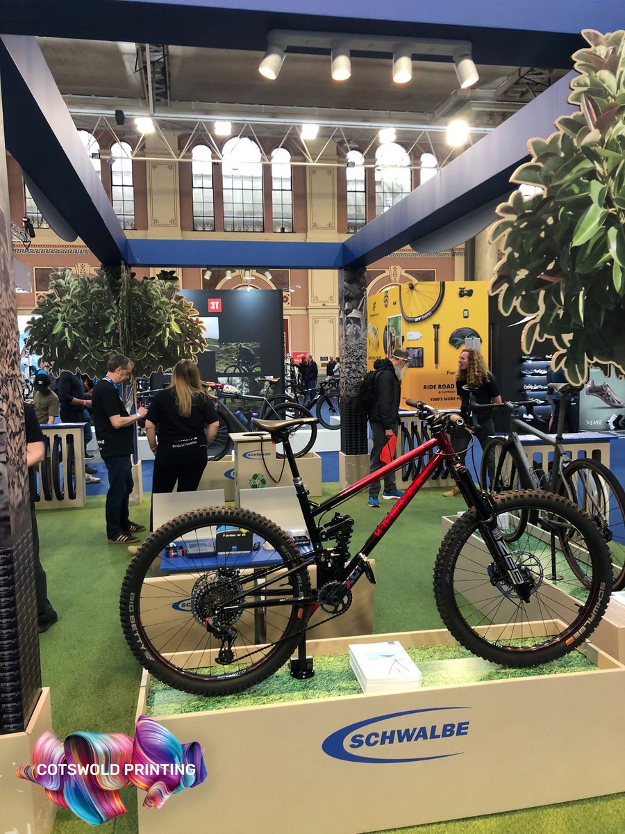 Cotswold_Print's tweet photo. The Future is Ecoboard! ♻️

✨ If you can think it, we can print it! Take a look through our recent project with Schwalbe, this was a privilege to design and print, and I think it’s fair to say that its visual impact speaks for itself. ✨

#reduce #reuse #recycle #corevalues https://t.co/fsb3XSC7Oe