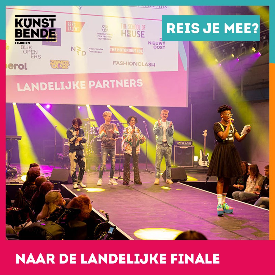 Er zijn nog een aantal plaatsen vrij voor de busreis naar de landelijke Kunstbende finale op 26 juni!🤩 Heb jij je al aangemeld? Kom samen met ons onze finalisten aanmoedigen!!😎
Wil je mee? Meld je aan via de link! ✅
forms.gle/2rc3vhRcPtjHBR…