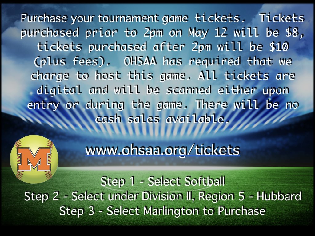 Come out and support our Lady Dukes!  <a href="/MHS_Softball22/">Marlington Softball</a> 🧡🖤🥎