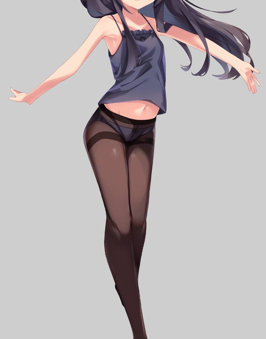 タイツ塗り塗り楽しいのですわ～ 