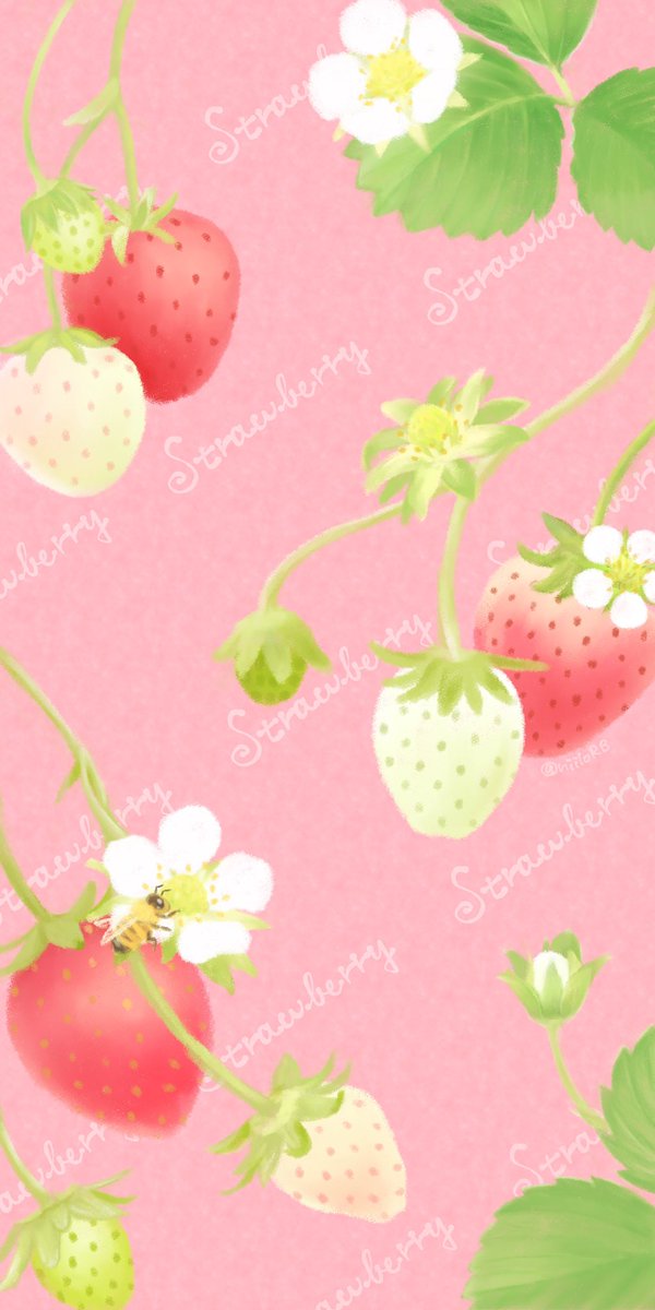 niiloRB's tweet photo. 人生初いちご狩り🍓行ってきました😊

#絵描きさんと繋がりたい #illustration #イラスト #壁紙配布 https://t.co/Fv209gHhSm