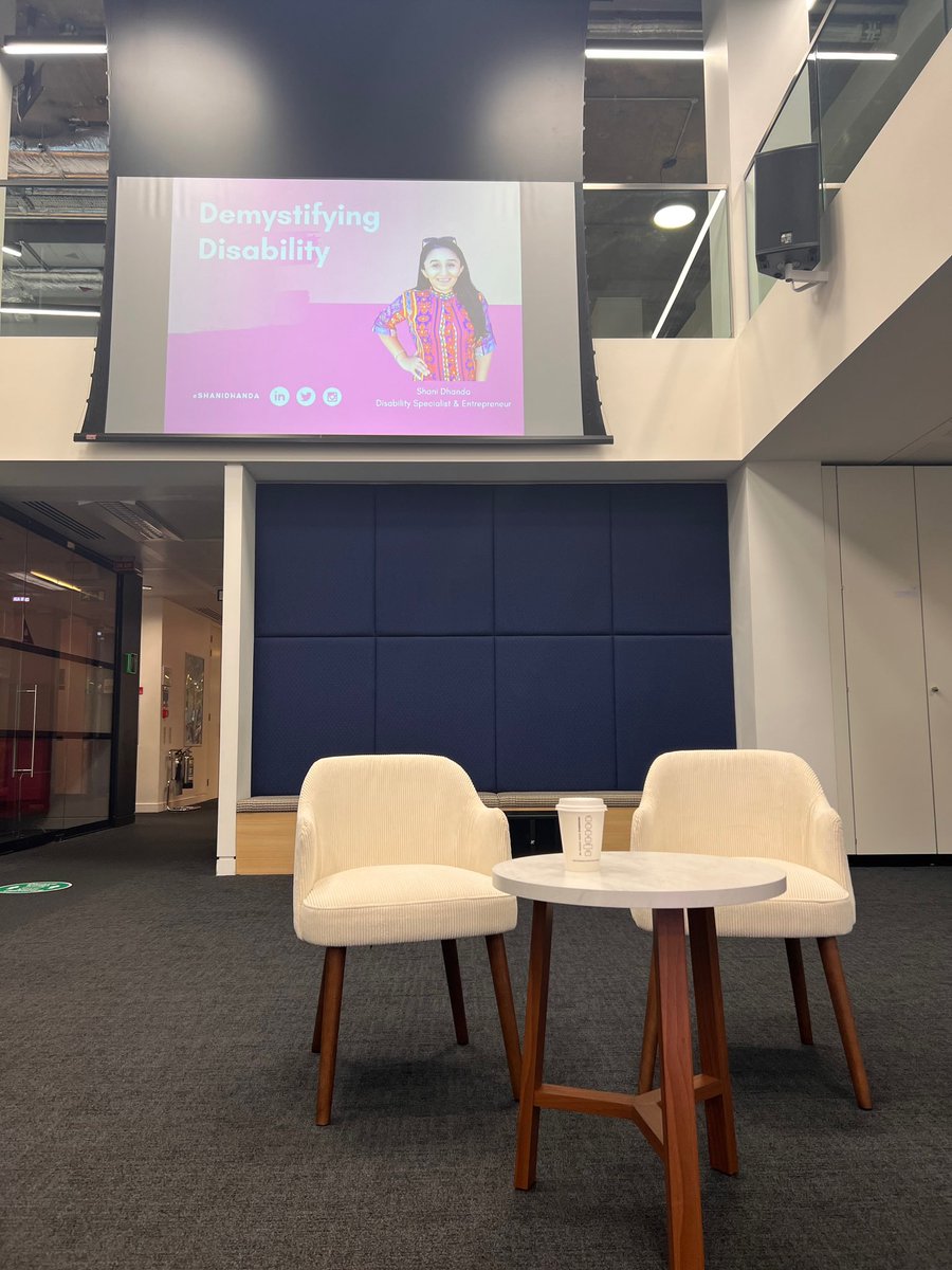 _jbuckley_'s tweet photo. Great coffee morning at Edelman today where we were joined by the inspiring @ShaniDhanda to demystify the topic of disability in the workplace. Shani is a multi-award winning inclusion specialist &amp; social entrepreneur. So glad we could have her in-person. Live events are back! https://t.co/snJNtfbvKN