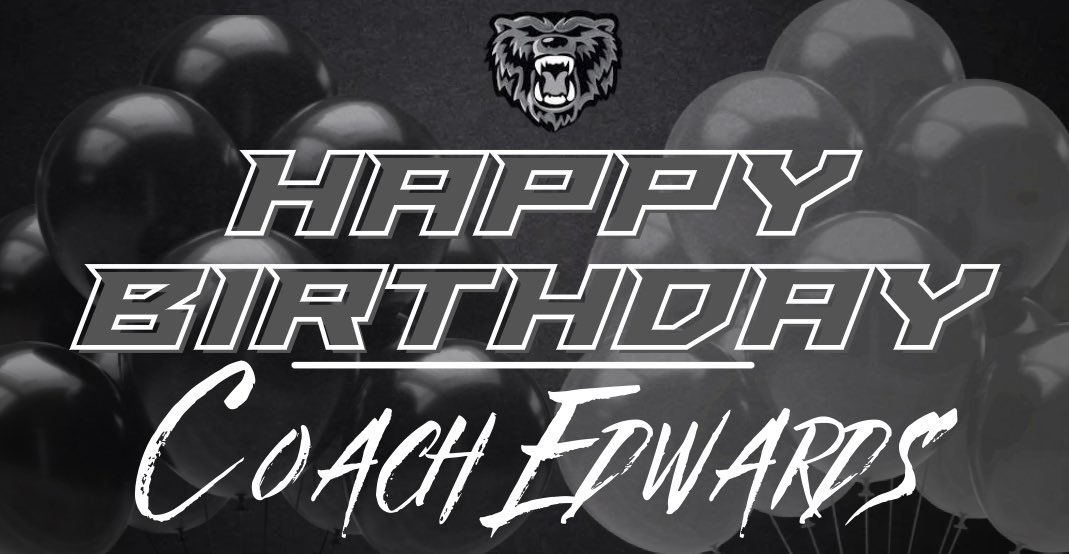 BearDownHOCO's tweet photo. Join us in wishing @CoachEdwards10 a Happy Birthday! 🐻 🎉 https://t.co/t6moRbLELl