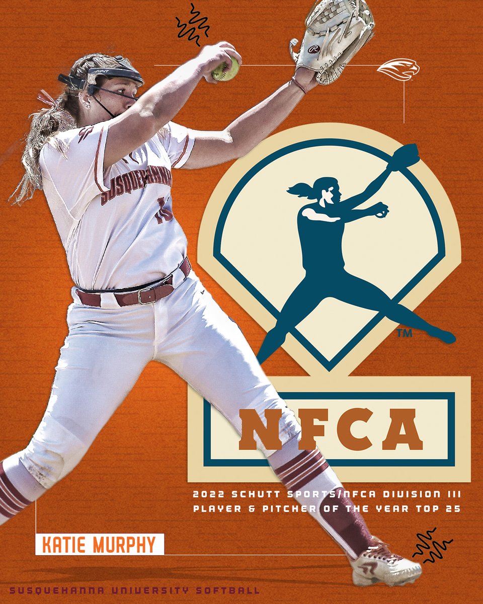 SB | Huge congrats to Katie Murphy, who was named yesterday to the 2022 Schutt/NFCA Division III Player &amp; Pitcher of the Year Top 25 "watch list."

Great job Katie!!

#AllIn // #GoSU // #RiverHawkPride // @susqusoftball