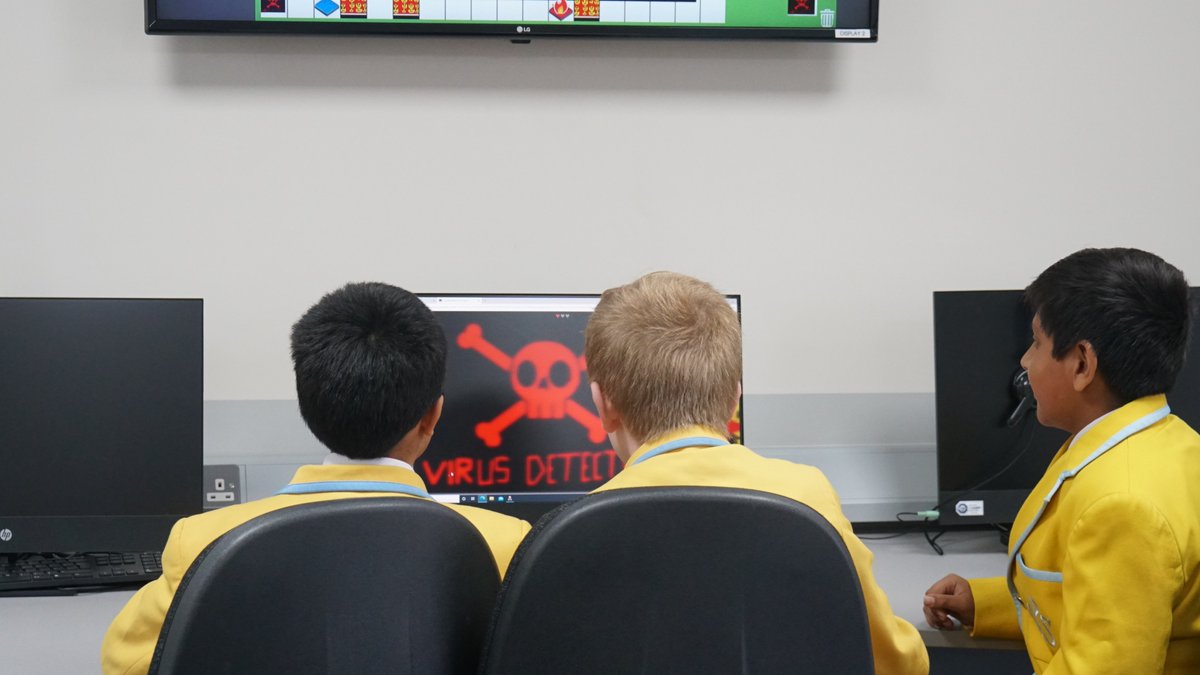 StainesPrepDigi's tweet photo. Our Year 5 &amp; 6 Computer Club entered two teams into the @purpleMash Games Design Competition. N, A and L designed a great 3D level style game and won the South East region heats.  Next Stop -  Grand Final at @AmazonUK HQ in June. Congratulations! #StainesPrepPride #StainesPrepECA https://t.co/lgeVD3JGiO