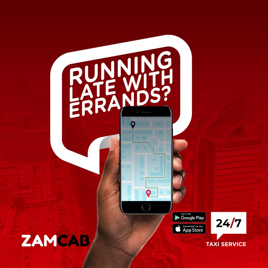 ZAMCAB24_7's tweet photo. Running late for your errands?π ZAMCAB GOT YOU π
Download the app today and donβt risk being lateβ¦
The ZAMCAB app is available on PlayStore and AppStore.
#zamcab
#zamcabyabonse
#yabonseyafika
#24_7services
#Zambia https://t.co/2knfXmMlwp