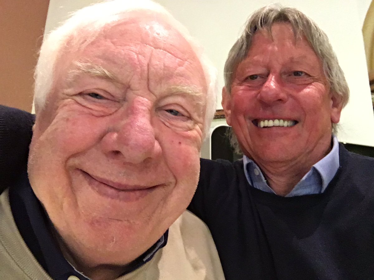 They say you should never meet your heroes but I’m so grateful to have spent the morning with the legend that is Alan Hinton. What. A. Guy.