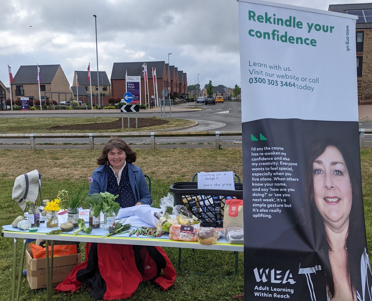 Collaborative and productive event, known as #Northstowe Day, was held on an open space on Pathfinder Way in #Northstowe, last Saturday. The event included discussions with the residents about #LifeLongLearning in #Cambridgeshire wea.org.uk/eastern/cambri…