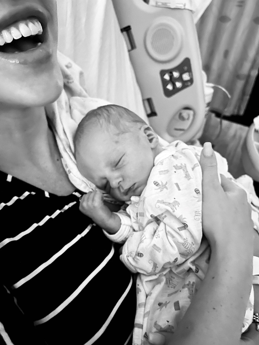 dekker's tweet photo. Harlan Wolf Dekker 

The happiest moment of my life. 💙 https://t.co/ktFZqvWg8w