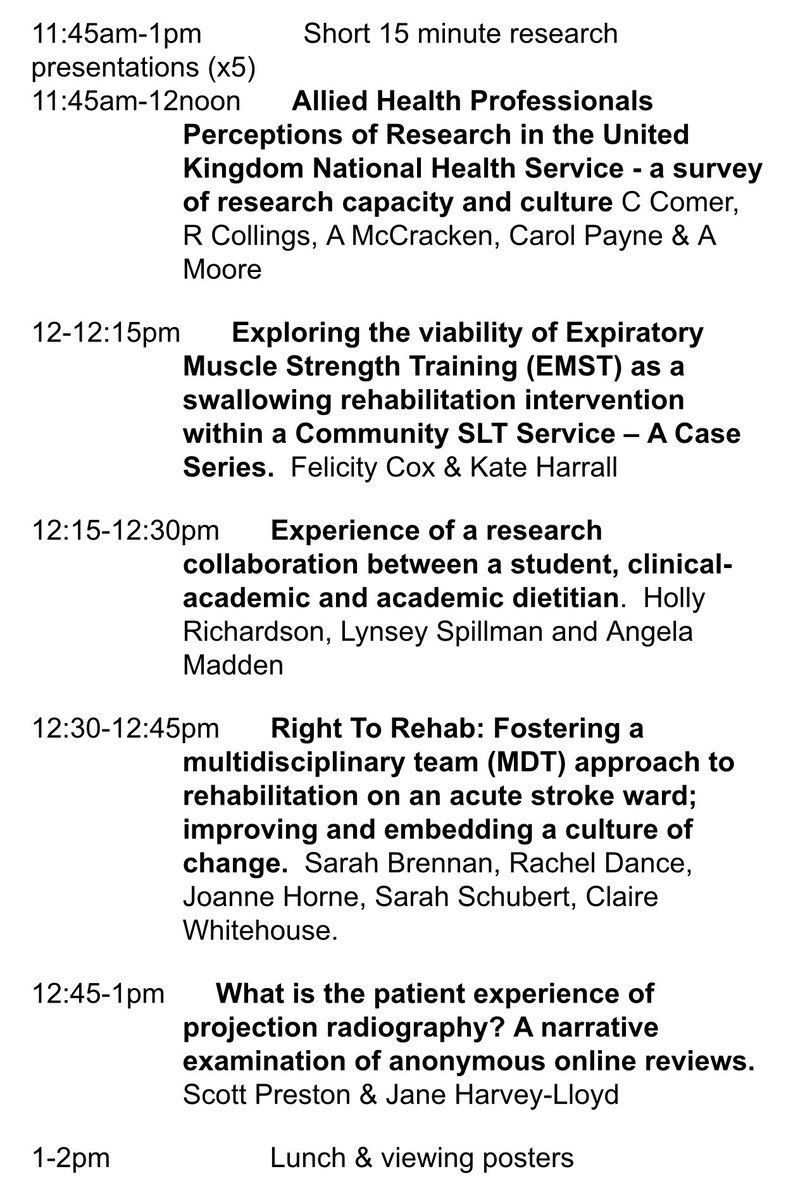 CAHPRangliaeast's tweet photo. The programme for our AHP research conference has been finalised 👇
Theme:getting started with research
Sat 21 May
Hybrid event - in person or online
Lunch & refreshments provided in person
Email h.hadwen@uos.ac.uk to register. £10 online, £20 in person, half price 4 student https://t.co/xBaNrlbM4v