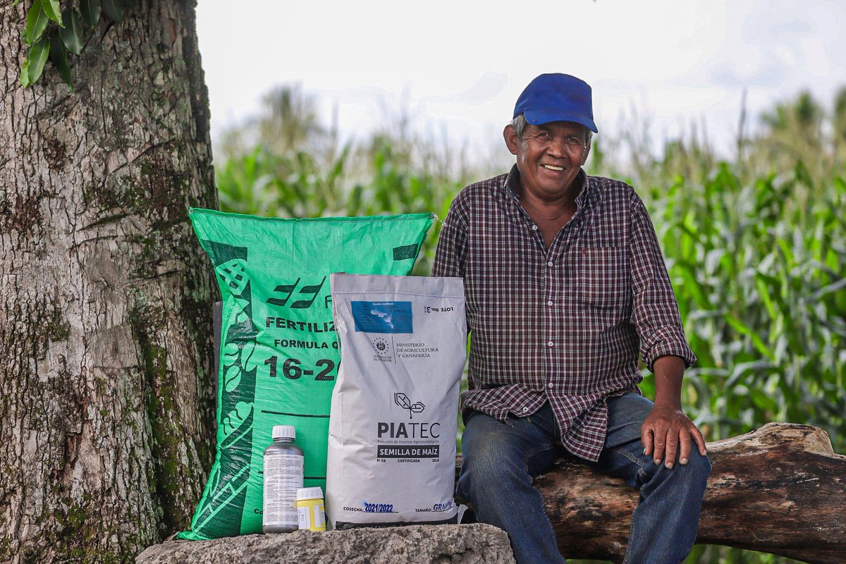 ¡Buenos días! El padrón de beneficiarios para la entrega de los #PaquetesAgrícolas fue actualizado en su totalidad. Logramos aumentar la cantidad de productores, ya que haremos la entrega de insumos más grande de este programa 💪.

Consulta en: paquetesagricolas.mag.gob.sv.